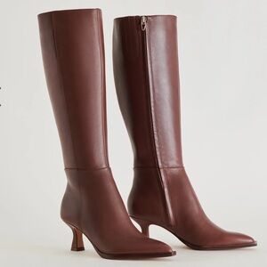 Dolce Vita Auggie Chocolate Brown Leather Boots
